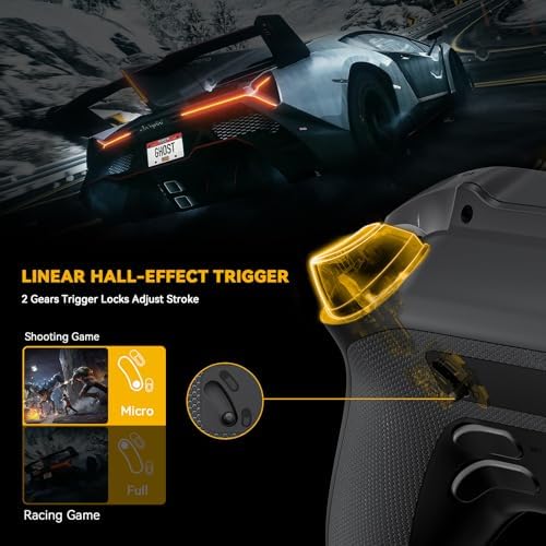 ManbaOne Interactive Screen Wireless Gaming Controller (Black) - Image 4