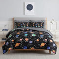 Nesker Full Comforter Set for Boys, 7 Pieces Galaxy Space Bedding for Kids by NeskerCozyLiving