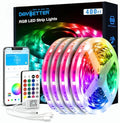 DAYBETTER LED Strip Lights 400 ft, Smart Light with App Remote Control, RGB LED Lights for Bedroom, Music Sync Color Changing for Room Home Decor Party Festival Halloween, Christmas (4 Rolls) by DAYBETTER