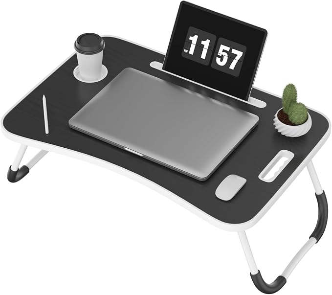 Foldable Lap Desk Stand Bed Desk Laptop Table by Unknown