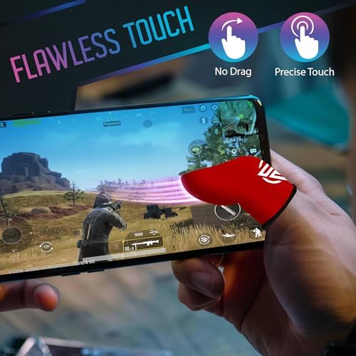 Gaming Finger Sleeves Cots Gloves Covers Protectors Thumb Hand Guard Sleeve for PUBG Mobile Phone Gamer Grip Pro - Image 5