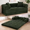 MAXYOYO Convertible Sofa Bed, Floor Sofa Couch with L-Shaped Backrest by MAXYOYO