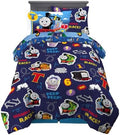 Franco Thomas & Friends Kids Bedding Super Soft Comforter and Sheet Set with Sham, 5 Piece Twin Size, (Officially Licensed Product) by Franco