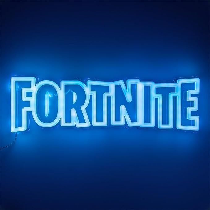 Fortnite Logo LED Neon Wall Light, Officially Licensed Gaming Lamp with Power Cord for Home, Bedroom, Living Space Decor, Gift for Boys | Paladone - Image 5