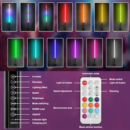 4Pack TL-130Pro RGB LED Tube Lights 4ft Stand with Case 5000mAh Battery Powered APP Control Music Sync 500+ Effects dj Lights Stick for Parties Studio Photography Wedding Booth Stage Lighting - Image 5