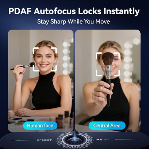 EMEET C60E 4K Webcam for Streaming & Gaming，PDAF Autofocus - Image 3