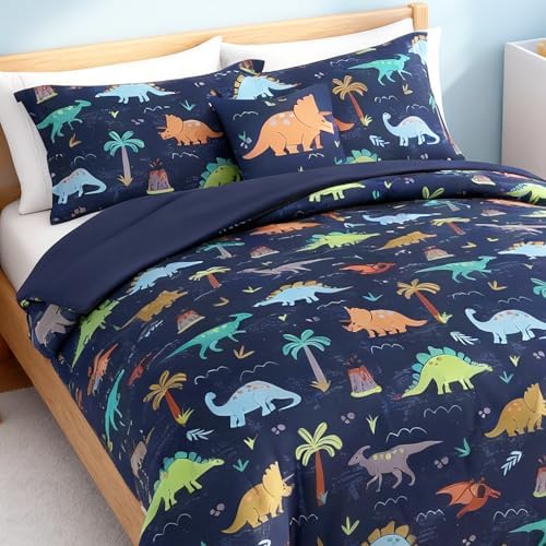 Boys Comforter Sets Full Size - 4 Pieces Dinosaur Bedding Full Bedding Set - Image 5