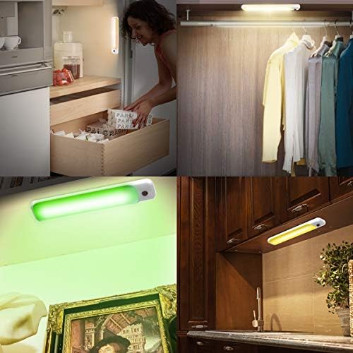 LUXSWAY LED Color Light Bar with Battery Operated,Dimmable Night Lighting, Stick On Light Bar Mulit-Color Changing for Closet,Stair,Shelf, Under Cabinet,DIY Effect - Image 3