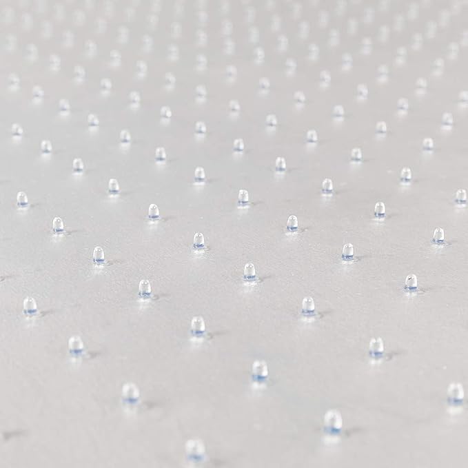 Azadx Clear Office Chair Mat for Low and No Pile Carpeted Floor 30'' x 48'' | Plastic Desk Chair Mat for Easy Rolling, Durable Carpet Protector (30 x 48'' Rectangle) - Image 8