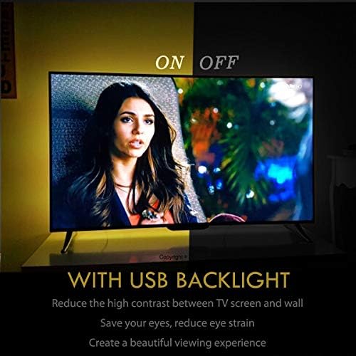 USB Powered RGB LED Strip Lights for 50 55 Inches TV Backlights Kit - Image 2
