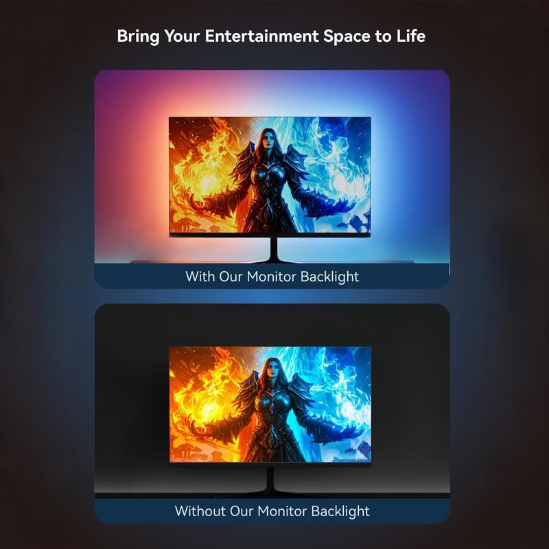 (New Version) Skydimo 32'' ARGB Led Strip Lights, PC Sync Monitor Backlight - Image 3
