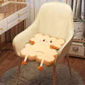 Toast Seat Cushion Bread Pillow with Aggrieved Expression, Kawaii Food Chair Pads for Office Dorm Bedroom,Pillow Cushion Gift for Birthday, Christmas (Square) by LUMOGEVA