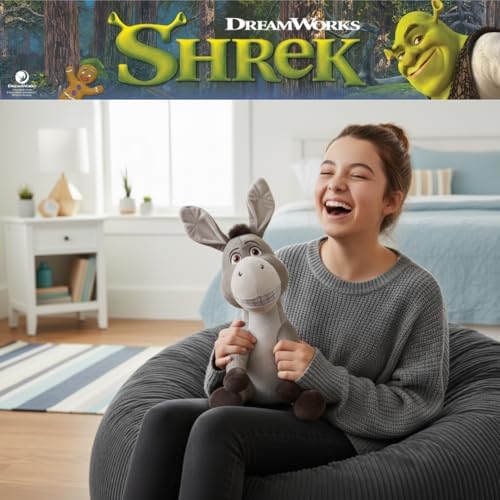 Franco Shrek Donkey Cuddle Pillow Buddy, Kids Bedding Super Soft Plush, (Officially Licensed Product) by Franco Collectibles - Image 3