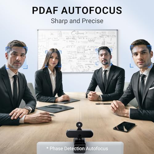 EMEET C960 AF 1080P Webcam for PC, Autofocus, 73° View Angle - Image 3