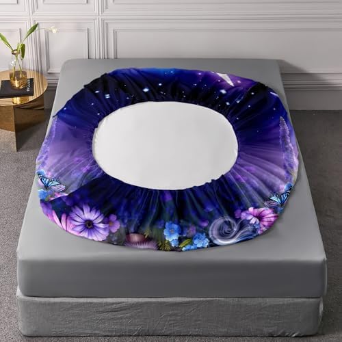 HOSIMA Kids Kawaii Unicorn Twin Bedding Sets,1 Fitted Sheet+2 Pillowcases. - Image 6