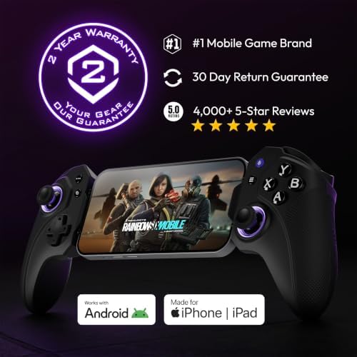 ELO Vagabond Mobile Gaming Controller, Made for iPhone, USB-C, Android - Image 5