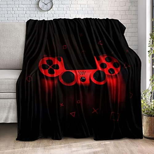 lirs Bedding Gaming Throw Blanket 60" x 50’’ Super Soft, Fleece, Gamer Gift for Couch Sofa for for Kids Boys Teens Video Game (MT-A06, 60’’x50) - Image 2