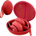 for Beats Studio Pro/Studio3/Solo4/Solo3 Headphones Hard Case, Red by co2CREA
