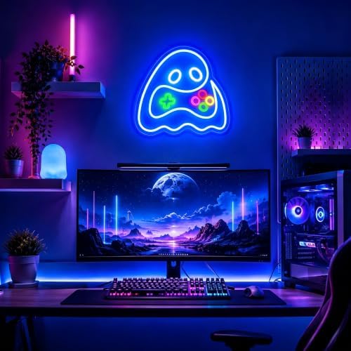 Game Neon Sign, Neon Signs for Wall Decor LED Signs Neon Light - Image 2