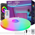 Ledagic 50ft RGB Led Neon Rope Lights, Remote App Control Led Rope Lights by Ledagic