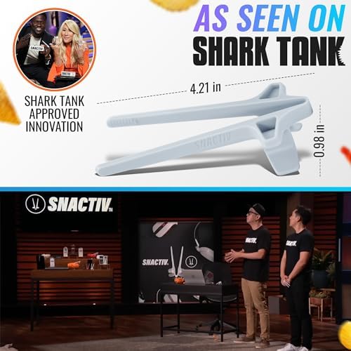 SNACTIV LITE Finger Chopsticks for Gamers 4PC Bundle - As Seen on Shark Tank! The Official Snacking Tool of the Future - Enjoy Snacks and Chips with Ease - Innovative Gaming Snacking Solution - Image 3