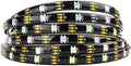 BTF-LIGHTING WS2812B IC RGB LED Strip,UL Listed,Pure Gold Wires,DC5V 16.4FT 150LED 5050SMD,Individually Addressable,Flexible for DIY Chasing Full Color Project,3M Tape,IP65(No Adapter or Controller) by BTF-LIGHTING