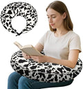Lap Pillow for Reading & Gaming Lap Desk Pillows for Crocheting & Crafting with Elbow & Arm Support Cushion for Ergonomic Use on Bed and Couch by QueenHero