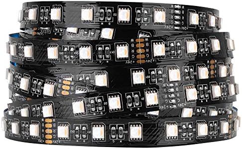 BTF-LIGHTING RGBW LED Strip Warm White 16.4ft 60LED DC24V UL Listed IP30 by BTF-LIGHTING