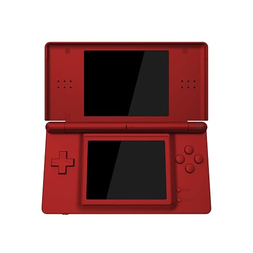 eXtremeRate Scarlet Red Replacement Full Housing Shell for Nintendo DS Lite, Custom Handheld Console Case Cover with Buttons, Screen Lens for Nintendo DS Lite NDSL - Console NOT Included - Image 4