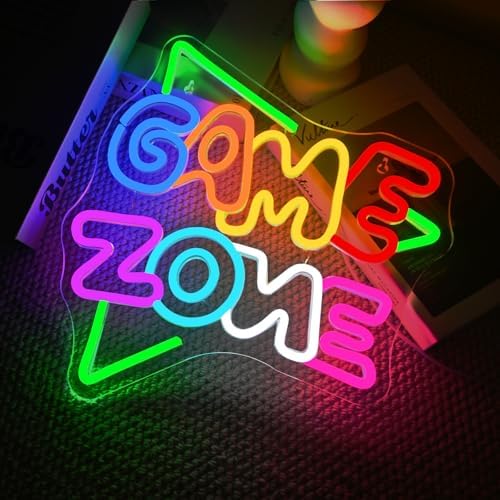 Green Game Zone Neon Sign for Boys Video Gamer Room Neon Light - Image 4