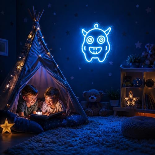 Neon Sign, Monster Neon Signs for Wall Decor LED Signs Neon Light - Image 4