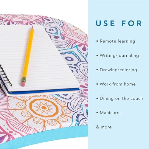 LAPGEAR MyStyle Lap Desk – Mandala, Fits 15.6” Laptops - Image 4