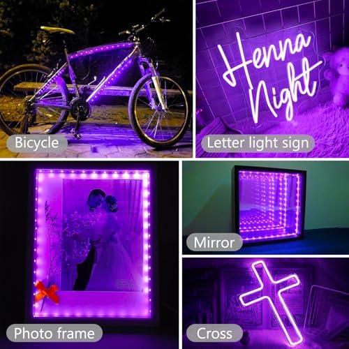 echosari Strip Lights USB 9.8Ft 180 LED Strip Lights Cuttable Each 2835 SMD - Image 2