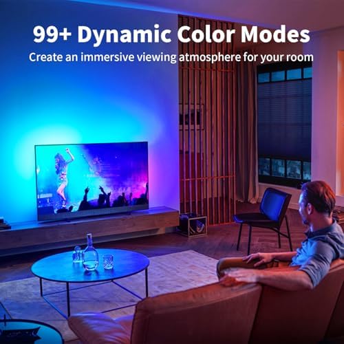 iNextStation 32.8FT Smart IC Neon LED Strip Lights RGB USB LED Rope Lights - Image 2