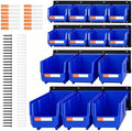 14pc Wall-Mounted Organizer V1 V2 V3 Master Combo Set Blue by LEADLOONG