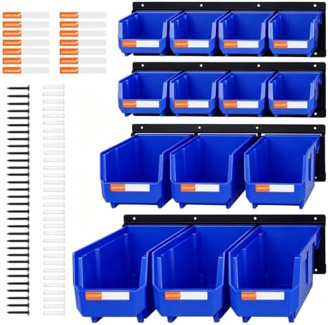 14pc Wall-Mounted Organizer V1 V2 V3 Master Combo Set Blue by LEADLOONG