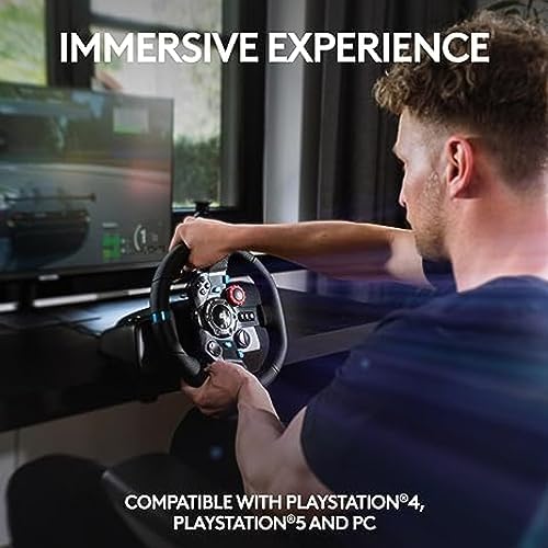 Logitech G29 Driving Force Racing Wheel + Floor Pedals + Driving Force Shifter + ASTRO Gaming A20 Wireless Headset Gen 2 Bundle -PS5, PS4, PC, Mac - Image 3