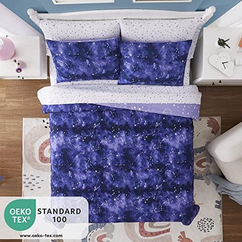 Twin Bedding Sets for Boys - 5 Pieces Galaxy Bedding Twin Bed Comforter Set - Image 5