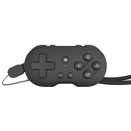 CRKD ATOM - Collectible Keychain Controller for Nintendo Switch, PC, Mac, Mobile and Smart TV (OG Black) by CRKD
