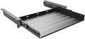 Sliding Under Desk Laptop Mount Shelf with Air Vents, 16" W by JINGCHENGMEI
