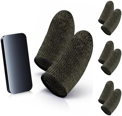 Bluradio 6 Pack Gaming Finger Sleeves for Mobile Gaming by Unknown