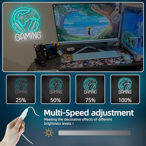Gaming Neon Sign for Teen Boy Room Decor Video Game Neon Light - Image 6