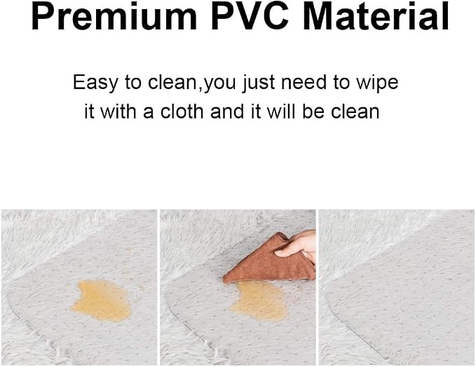 Azadx Office Chair Mat for Carpet Large Desk Chair Mat for Carpeted Floors | Floor Mat for Office Chair on Low, Standard and No Pile Carpeted Floors Durable Carpet Protector Mat (36x 55'' Rectangle) - Image 5