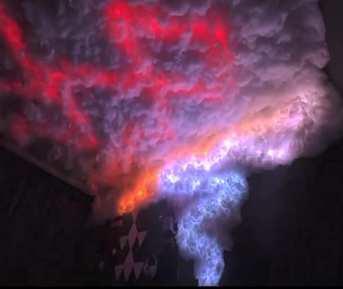 Cloud LED Lights for Ceiling. 3D Thunder Clouds RGB Light with Music Sync - Image 2