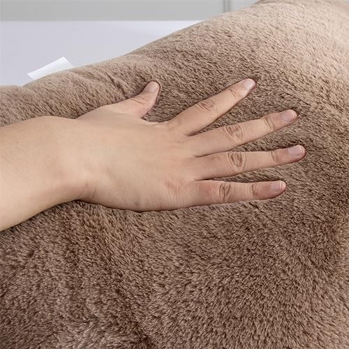 A Nice Night Khaki Reading Pillow, 18.5" Bed Wedge Pillows with Arms - Image 6