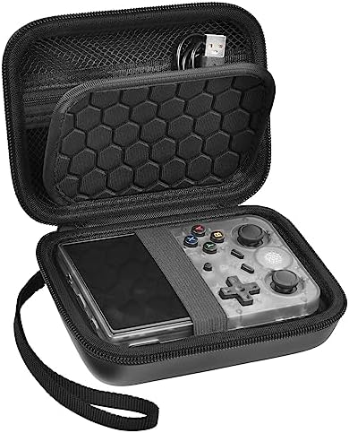 PAIYULE Travel Carrying Case for R36S RG353V RG353VS Handheld Game Console by paiyule