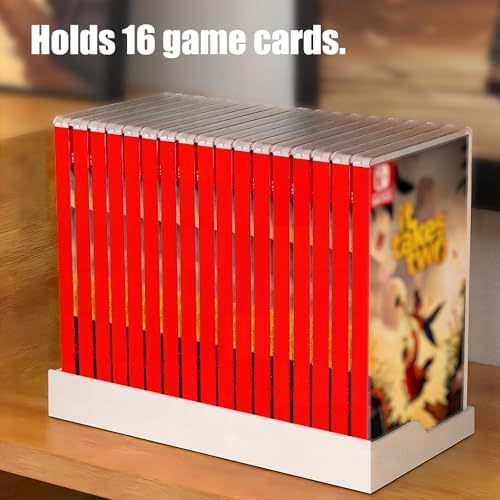 16-Game Case Holder & Organizer for Nintendo Switch, Blue - Image 2