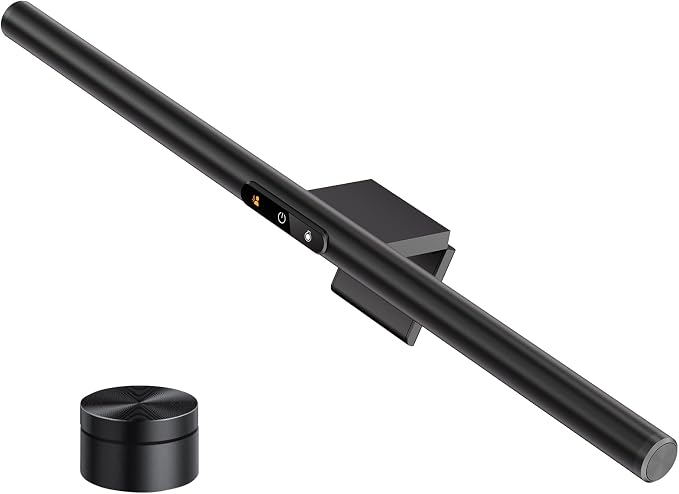 LYMAX Monitor Light Bar PRO+ with Sensor, Fit for Curved/Flat Monitors by LYMAXlight