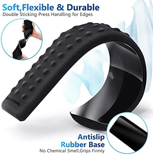Gimars Upgraded Keyboard Wrist Rest with Massage Dot, Ergonomic Wrist Pad for Pressure Release & Wrist Massage, Soft Memory Foam Wrist Support for Pain Relif, Full Size for Computer,Home,Office,Gaming - Image 5