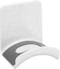 uxcell Headphone Stand, 1 Pcs ABS Headset Holder Adhesive Headphone Holder Hook Mount Headphone Hanger Hook Under Desk for Gaming Headphones Earphones Cables, White(Wall-Mounted) by uxcell